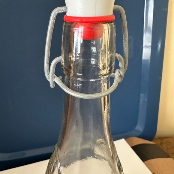 VINTAGE GEYER FRERES MAISON FONDEE EN 1895 GLASS BOTTLE - Picture 6 of 6